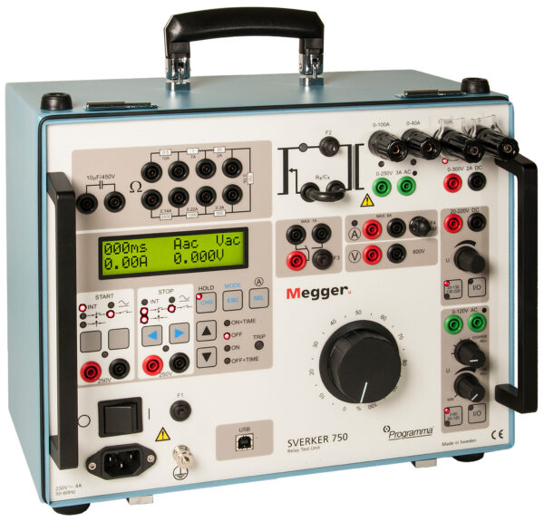 Megger Single-Phase Relay test sets:Sverker750