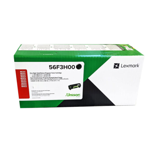Black Lexmark 56F3H00 Toner Cartridge
