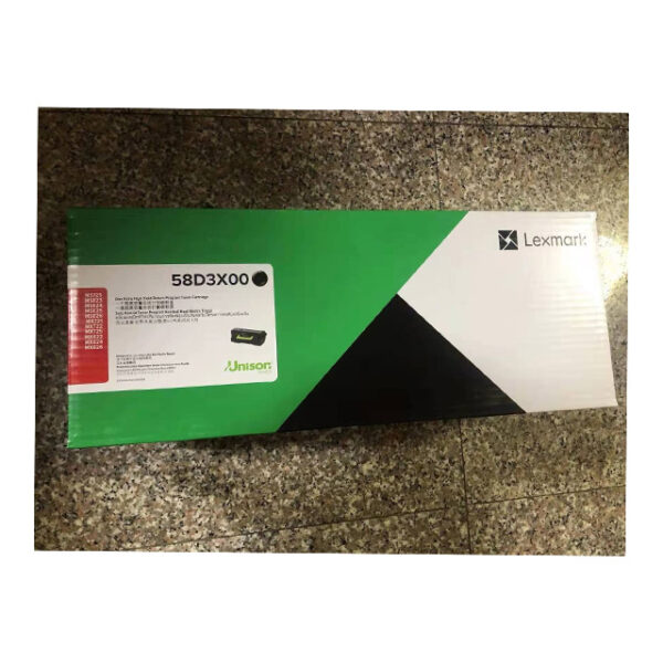 Black Lexmark Toner 58D3X00